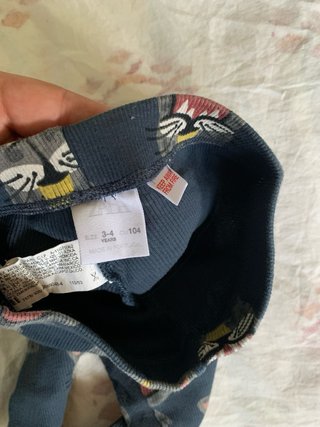 Leggings niño 3-4 años estampado tigre