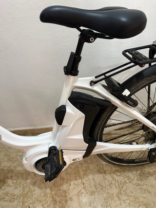 Bicicleta Eléctrica Piaggio Blanca