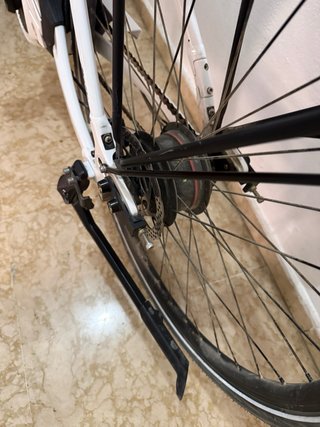 Bicicleta Eléctrica Piaggio Blanca