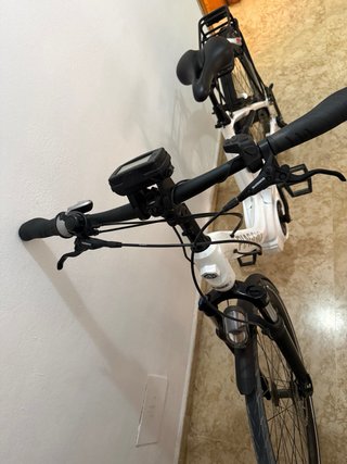 Bicicleta Eléctrica Piaggio Blanca