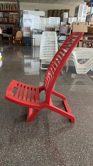 Silla Playa Roja Plegable