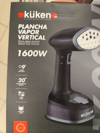 Plancha vapor vertical Küken 1600W