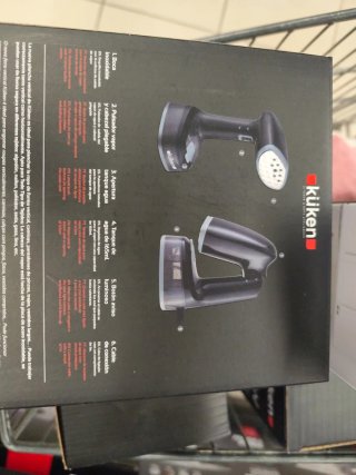 Plancha vapor vertical Küken 1600W