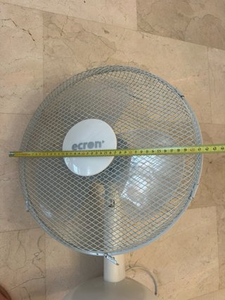 Ventilador de sobremesa Ecron blanco