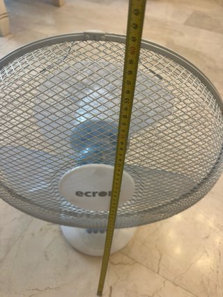 Ventilador de sobremesa Ecron blanco