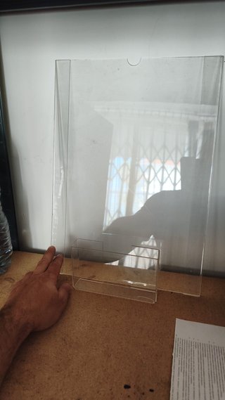Soporte Metacrilato Transparente para folletos