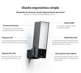 Cámara Vigilancia Netatmo Exterior
