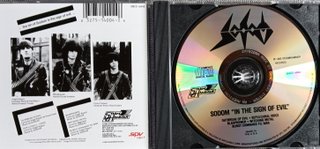 Sodom In The Sign Of Evil CD Reissue New Venom