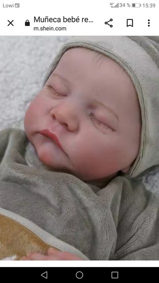 Muñeca Reborn 50cm SIN ESTRENAR