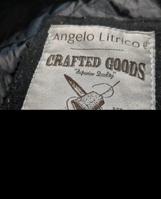 Abrigo Angelo Litrico Talla XXL Negro
