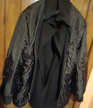 Abrigo Angelo Litrico Talla XXL Negro