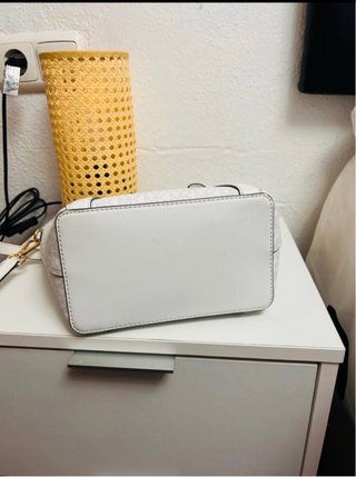 Bolso Michael Kors Blanco y Dorado