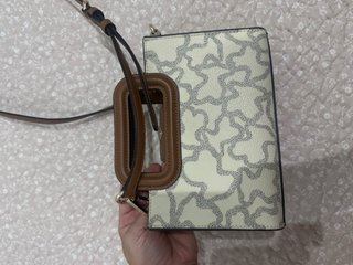 Bolso Tous Beige y Marrón