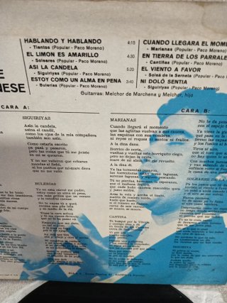 Vinilo José Menese - Renuevos de Cantes Viejos