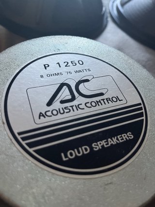 Altavoz bajo o guitarra 12 pulgadas. 75 w, 8 ohms