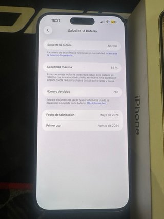 iPhone 15 Pro Max 256GB titanium