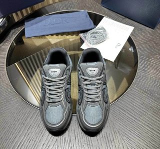 Zapatillas Dior B30 Grises y Plateadas