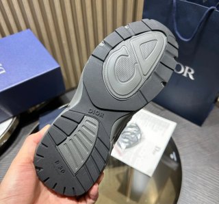 Zapatillas Dior B30 Grises y Plateadas