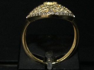 E641898-7 SORTIJA ORO 18K CON CIRCONITA