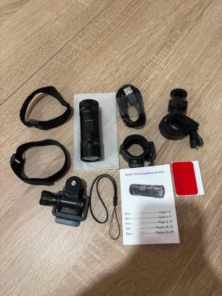 Cámara Deportiva Full HD 1080P Tipo Linterna