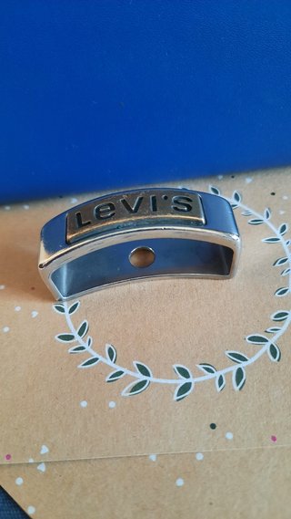 Trabilla metálica de cinturón vintage LEVI'S