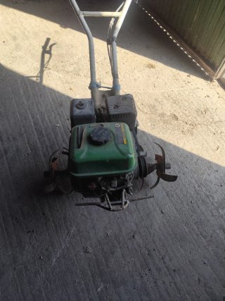 Motocultor gasolina verde