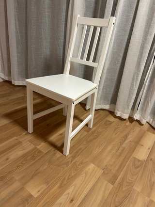 Sillas Stefan blancas de Ikea (4 unidades)