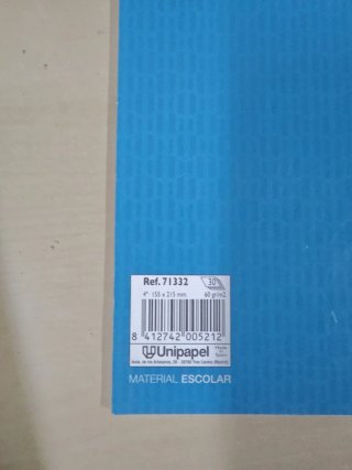 25 Libretas Guerrero Doble Raya 2.5mm