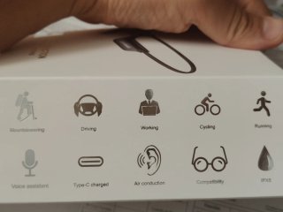 Cuffie Zovimax Open-Ear Bluetooth Nuove