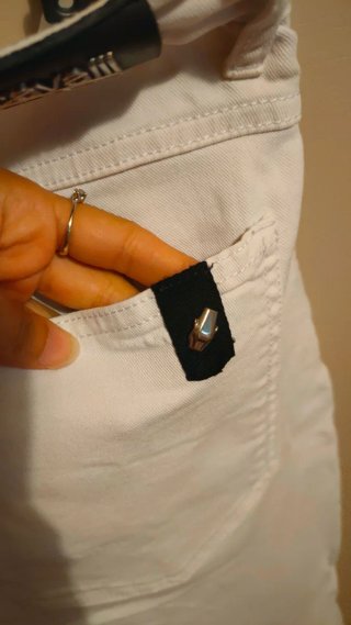 Pantaloni Cavalli Class Uomo Bianchi