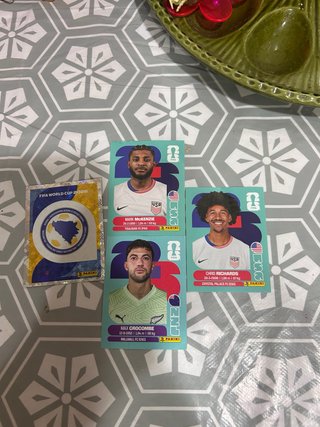 4 Cromos Mundial 2026 Panini