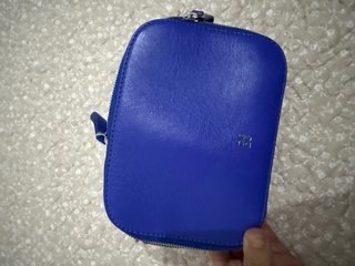 Bolso piel azulón