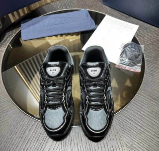 Zapatillas Dior B30 Negras y Grises