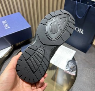 Zapatillas Dior B30 Negras y Grises
