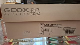 Botas altas Geox mujer talla 39 negras
