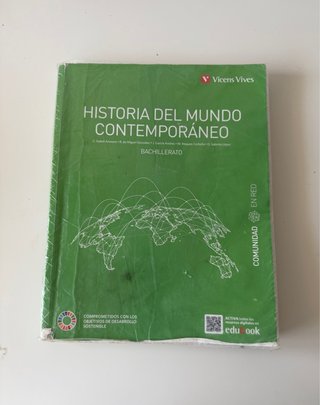 Historia del mundo contemporáneo 1 Bachillerato
