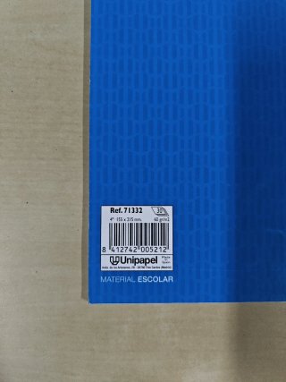 25 Libretas Guerrero Doble Raya 2.5mm