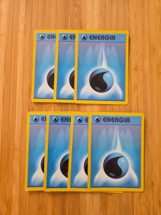 Lotto 53 Carte Energia Pokémon Vintage WOTC ita