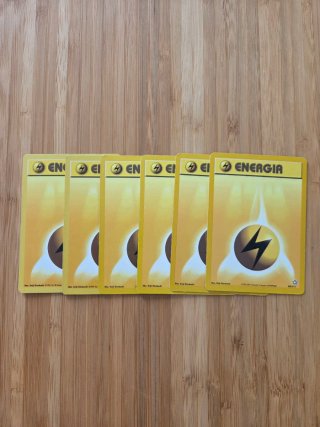 Lotto 53 Carte Energia Pokémon Vintage WOTC ita