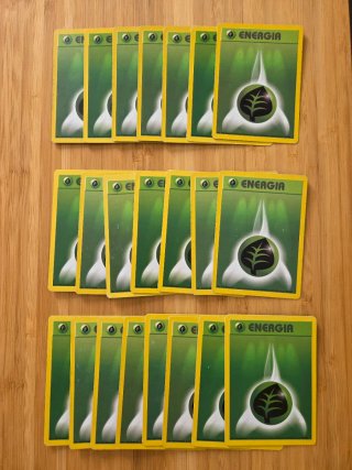 Lotto 53 Carte Energia Pokémon Vintage WOTC ita