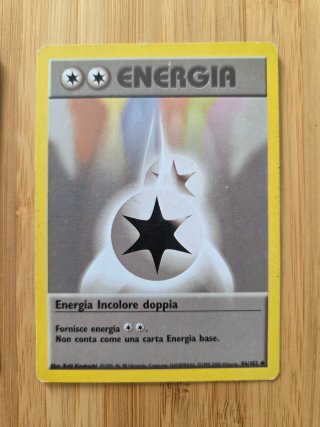 Lotto 53 Carte Energia Pokémon Vintage WOTC ita