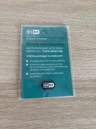 Tapa Webcam ESET Negra