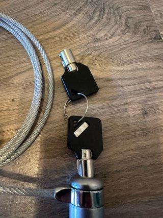 2 Candados seguridad para portátil con llaves