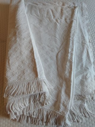 Copriletto matrimoniale vintage cotone