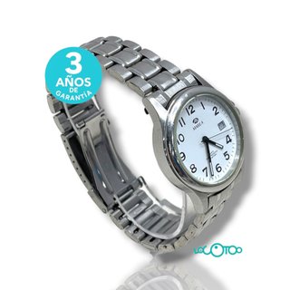 Reloj Marea 21048 Plata y Blanco