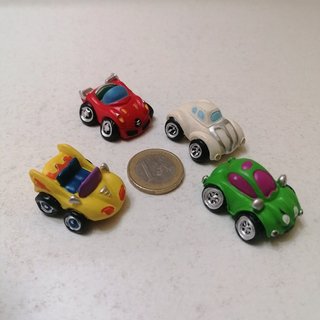 4 Carrinhos miniatura baquelite