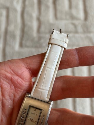 Orologio Gucci Quarzo Vera Pelle Unisex Vintage