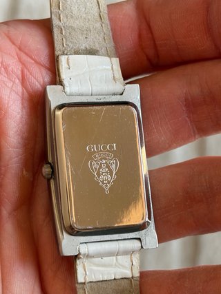 Orologio Gucci Quarzo Vera Pelle Unisex Vintage