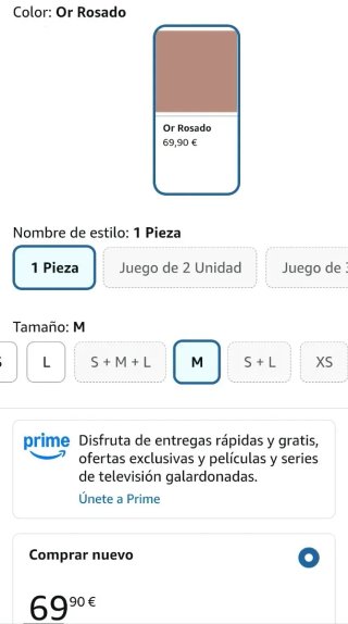 Amazon Basics Maleta Rígida Mediana - 68 cm Rosa