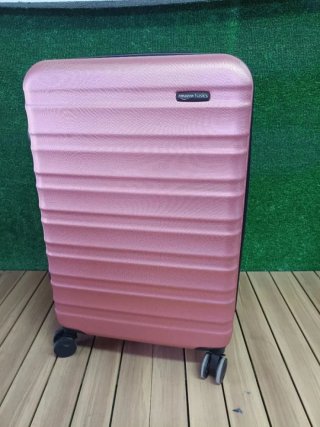 Amazon Basics Maleta Rígida Mediana - 68 cm Rosa